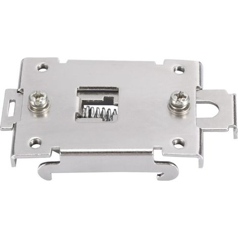 Stück 35-mm-DIN-Schienen-Relaisklemme/Halterung mit 2 Schienenbefestigungsschrauben, festem Clip-on-Relais, DIN-Schienen-Montageclip (1/3)
