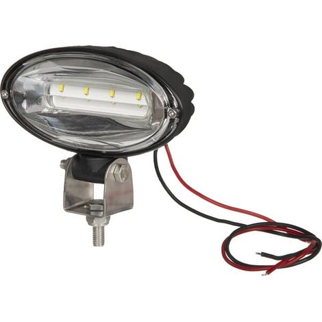 LED-Arbeitsleuchte für John Deere, oval, 40 W, 3500 lm, 10/30 V, extrem weitwinkliges, diffuses Licht, 8 LEDs, Kramp LA10448 (1/5)