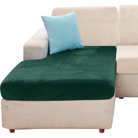 Bezug für ein CHAMBERS-Bett, Sofa oder Ecksofa aus Samt, flaschengrün