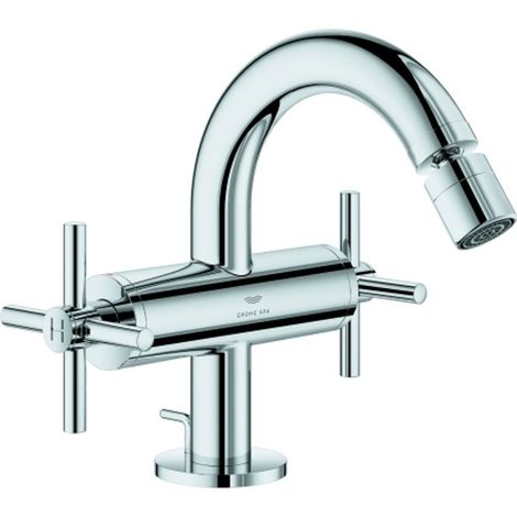 GROHE Miscelatore a 2 maniglie per bidet Atrio 24353 maniglia a croce cromo, 24353000
