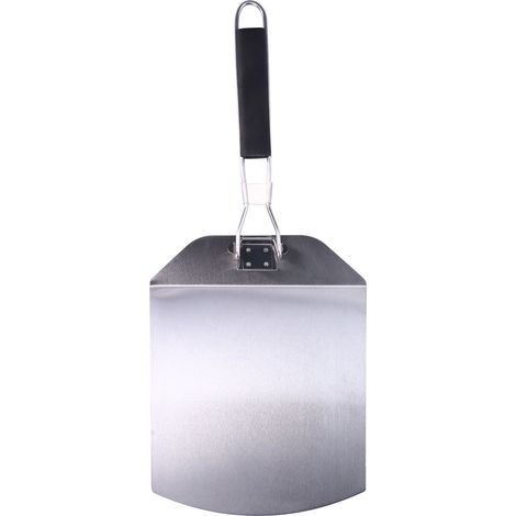 Pelle à pizza en acier inoxydable avec poignée pliable antidérapante, compatible avec les fours à pizza (1/5)