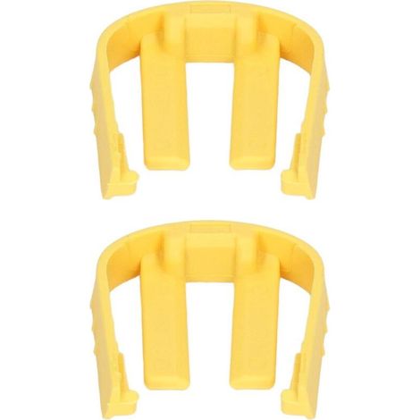2Pcs Connecteurs Rapides de Clip C, Clip C de Remplacement de Déclencheur de Nettoyeur Haute Pression pour Karcher K2 K3 K7 Déclencheur de Nettoyeur Haute Pression de Voiture(Jaune) (1/5)