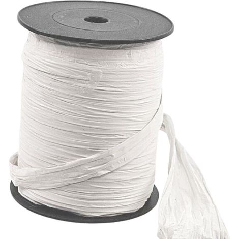 Bobine de ruban blanc mat, 12 mm x 50 m (lot de 3)