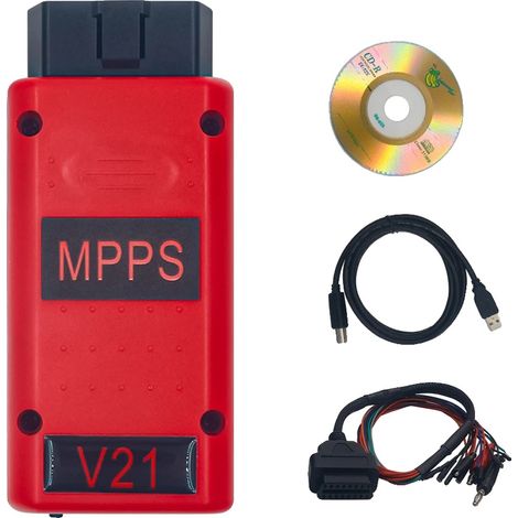 Outil de réglage de puce ECU, Support multilingue, Compatibilité polyvalente, MPPS V21