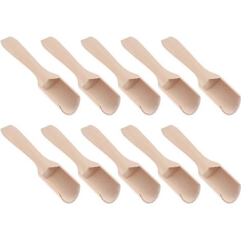 10 pelles en bois