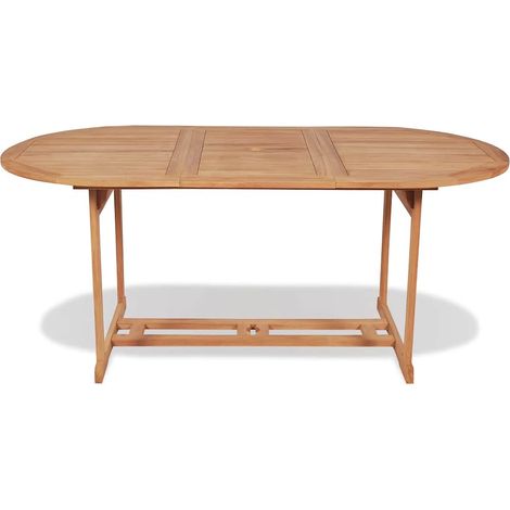 Maison Exclusive - Gartentisch 180x90x75 cm Massivholz Teak (1/5)