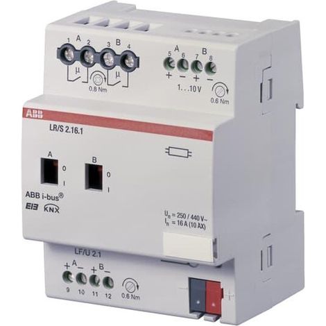 Module 2 Sorties Régulation d'Éclairage 16A Mrd 2CDG110087R0011 ABB 588323