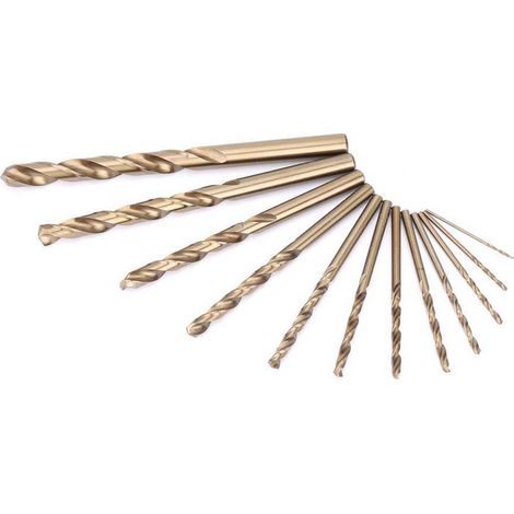 Jeu de 74 forets en cobalt M35, combinaisons de forets hélicoïdaux HSS-CO (1,0-8,0 mm) (1/5)