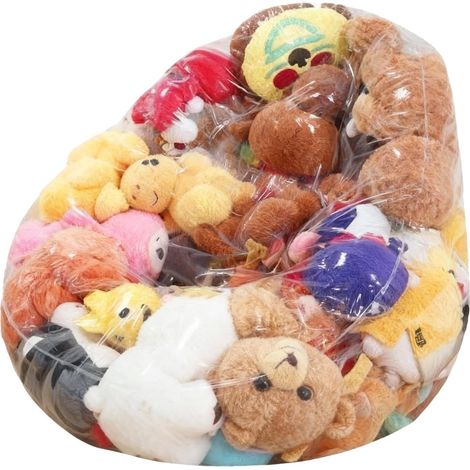 Housse De Pouf Pour Peluches Grande Imperméable Vide PVC Rangement Pour Animaux En Peluche Et Chaises Pour Poupées Filles Adultes Ados Chambre Dortoir Salon Chambre À Coucher Crèche (1/5)