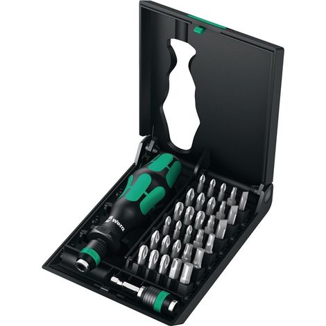 Bitsortiment Kraftform Kompakt 70 Allround 32-tlg.Schlitz/PH/PZD/TX-BO/6Kt.WERA (1/5)