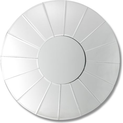 Miroir mural rond transparent Azurka D 100 cm