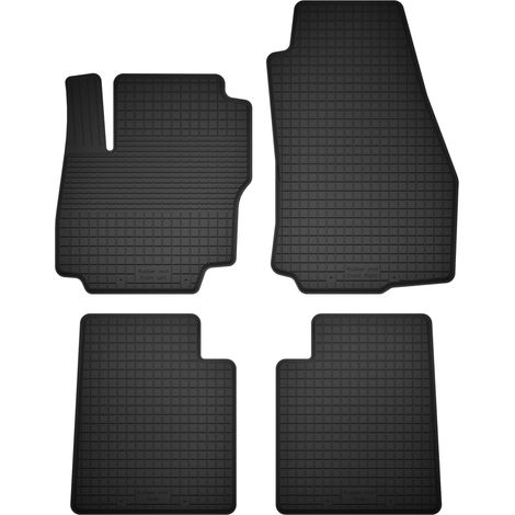 Gummifußmatten für Automatten, 4er-Set, universell passend für: Ford Mondeo MK4 Liftback, Limousine, Kombi (2007-2012)