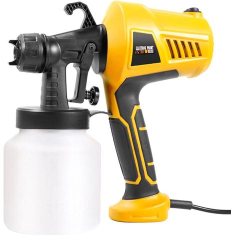 500-W-Farbspritzgerät, tragbare elektrische Farbspritzpistole, abnehmbares Airbrush-Farbspritzgerät mit 800 ml