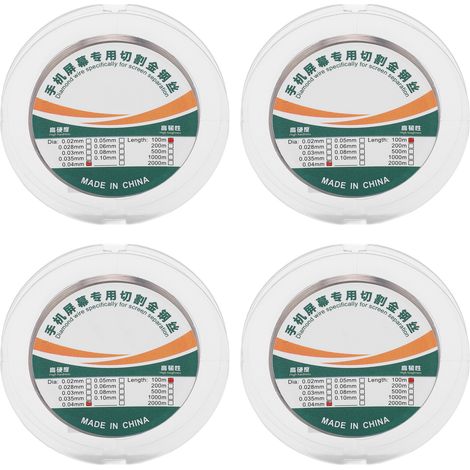 rouleaux de fil de découpe pour écrans de téléphone 100 m de