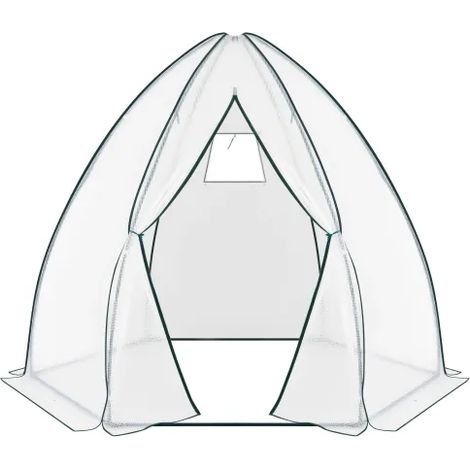 Serre de structure conique, Serre tipi, Serre de jardin