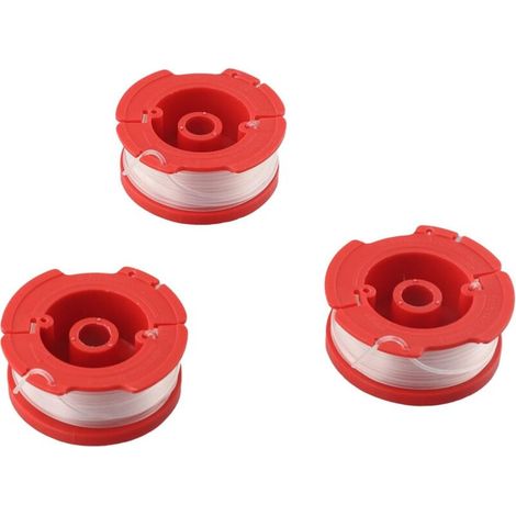 Lot de 3 bobines de rechange pour débroussailleuse Craftsman, fil en nylon de 9,1 m, têtes pré-enroulées compatibles avec CMCST910 CNCST910 CMESTA900 (1/5)