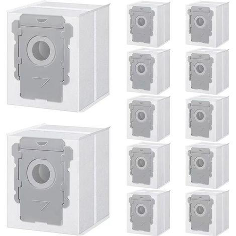 10 Sacs d'aspirateur pour iRobot Roombai7/i3/i4/j7/s9/i8+i6 Aspirateur (1/5)