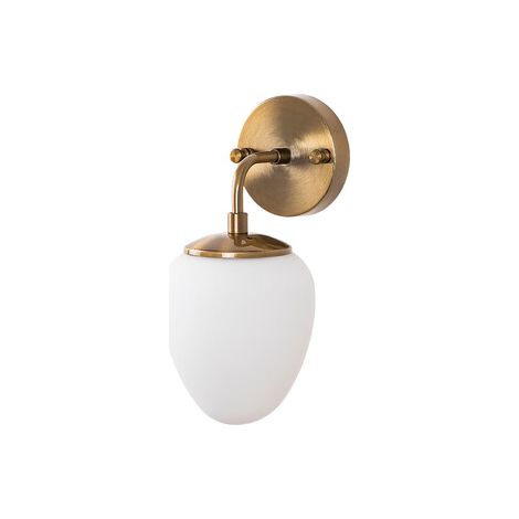 Aplique de pared, Estructura de metal 12x16x28 cm
