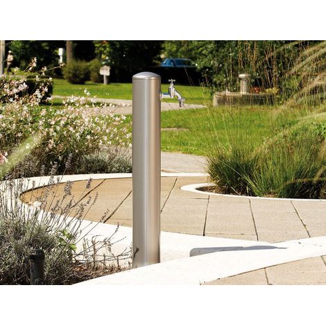 GARANTIA RONDO columna de agua gris piedra incl. grifo cromado