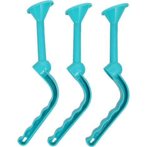 Blue Plastic Watering Bottle with Long Nozzle for Garden Use Sprinkler for Succulents and Plants (1/5)