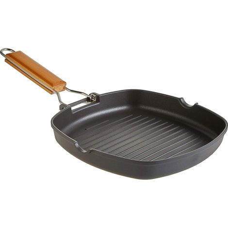 Grill mit Streifen Wecook 20x20cm „Ecostone“ Serie 5mm