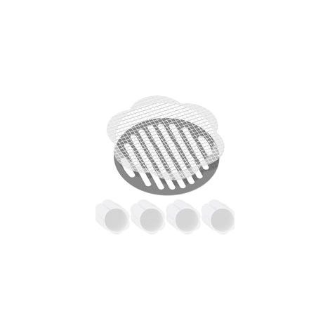 40PC Filtre Cheveux Douche et Baignoire, Attrape-Cheveux jetables pour Douche, Protecteur Grille évacuation, Filtre evier Cuisine pour Baignoire