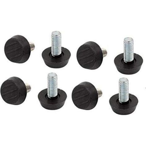 Lot de 20 pieds de réglage à visser pour pieds de meubles Filetage M6x 20mm (1/5)