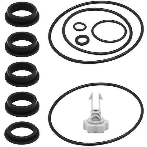 Kit de réparation de rechange pour pompes à filtre à sable, soupape de purge d'air et joints toriques (1/5)