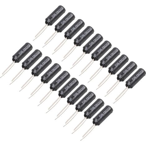 20 Stück SW-18020P Vibrationssensor 12V 20mA Schwarz (1/5)