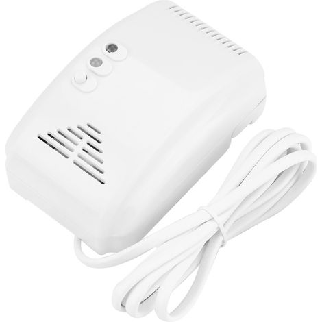Détecteur de fuite de gaz naturel, alarme de sécurité domestique, 85-260 V (prise américaine)