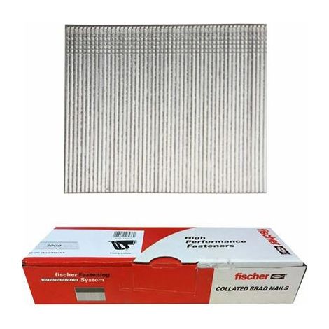 Fischer 553912 32mm Straight Brads Galv 2000