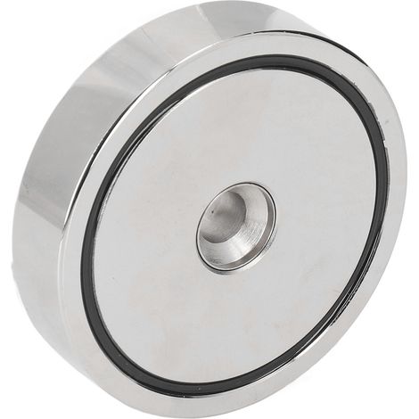 Aimant à trou fraisé NdFeB en acier inoxydable léger 400 kg (881,8 lb) anticorrosion, aimant aux terres rares