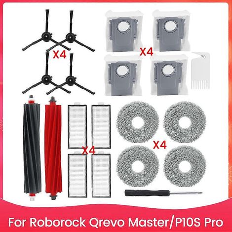 Pour Roborock Qrevo Master/Roborock P10S Pro Robot Aspirateur Accessoires (1/5)