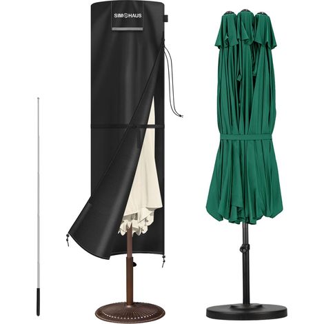 Housse Parasol Deporte 3x3 Housse Parasol Droit Imperméable,230 x 67/67 cm (1/5)