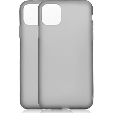 Stoßfeste Handyhülle für iPhone 11 Pro Max, die Rundumschutz bei Stürzen bietet, ein weiches und kratzfestes Innenfutter, lebensmittelechtes Silikonmaterial, ein ultradünnes Design und Unterstützung f (1/2)