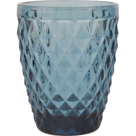 Diamond Blu - 6 bicchieri da 22 cl