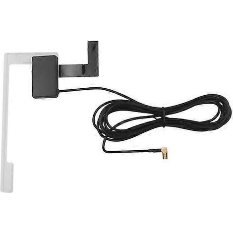Antenne de fenêtre pour autoradio, compatible avec la radio numérique DAB (Diffusion audio numérique) pour Pioneer, Kenwood, JVC et Sony. Antenne de toit/pare-brise pour autoradio. (1/5)