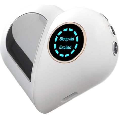 Dispositivo portátil para conciliar el sueño con generador de pulsos de baja frecuencia, 2 configuraciones y pantalla, que alivia la ansiedad y el insomnio, apto para adultos y personas mayores. (1/5)