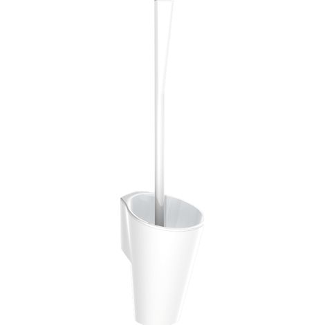 Delabie WC-Bürstengarn. W.-Mont. m.ergonomischem Griff Nylon weiß