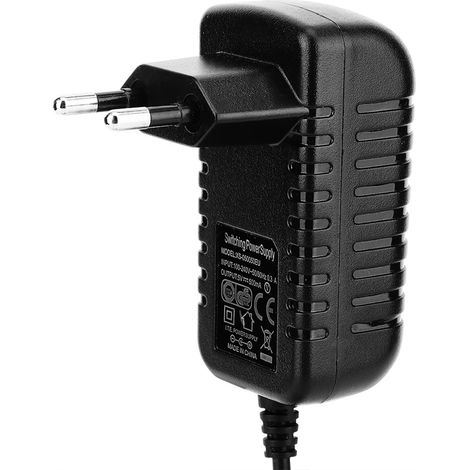 Brosse de nettoyage électrique 2 en 1 pour vitres, prise UE 100-240 V, bleu et blanc (1/5)