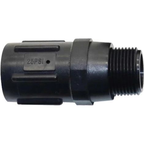Régulateur de pression d'eau fileté 15-45 psi pour vannes de réduction, dispositif pour l'intérieur et l'extérieur, jardin, cour, agriculture, matériel de jardinage 25 psi