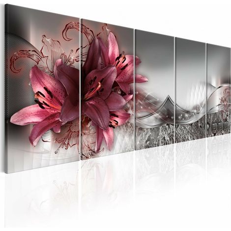 Tableau fleurs intemporelles - 225 x 90 cm (1/4)