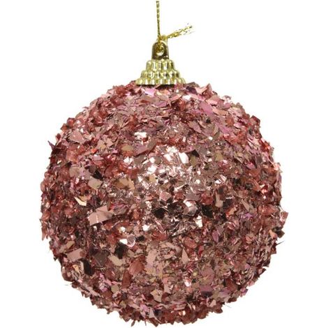 Sfera extra pailletes rosa