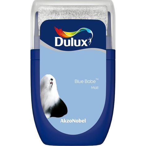 Dulux Retail Matt Emulsion Tester Paint Pot - 30ml - Blue Babe