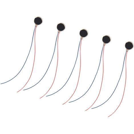 Lot de 30 mini moteurs de vibration plats de type pièce de monnaie, adaptés aux téléphones portables, jouets et tablettes. 3 V, 12 000 tr/min. (1/5)