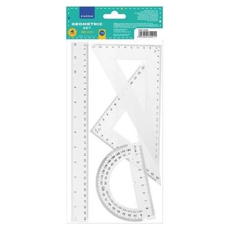 Geometrisches Set, 4 Elemente, 30 cm