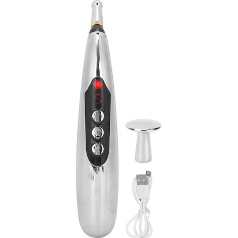 Stylet d'acupuncture électronique, stylo énergétique méridien, outil de massage pour soulager la douleur (1/5)