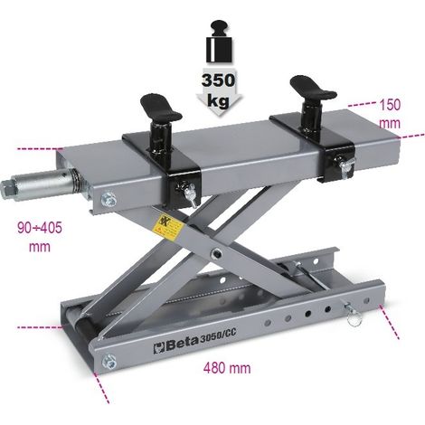 Beta 3050/CC Cavalletto centrale a vite sotto culla per motocicli (1/3)