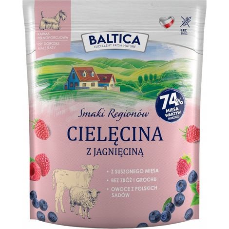 SAVEURS DES RÉGIONS BALTICA Veau à l'agneau XS / S 1 kg