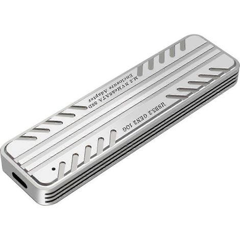 M.2 SSD-Gehäuse NVMe SATA Dual-Port USB 3.2 Typ-C 10 Gbit/s Festplattengehäuse